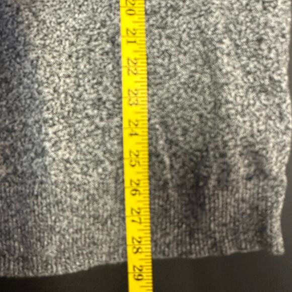 Hawker Rye Cotton Cashmere Black and White Speckled Crew Neck Sweater Si… - Picture 8 of 8